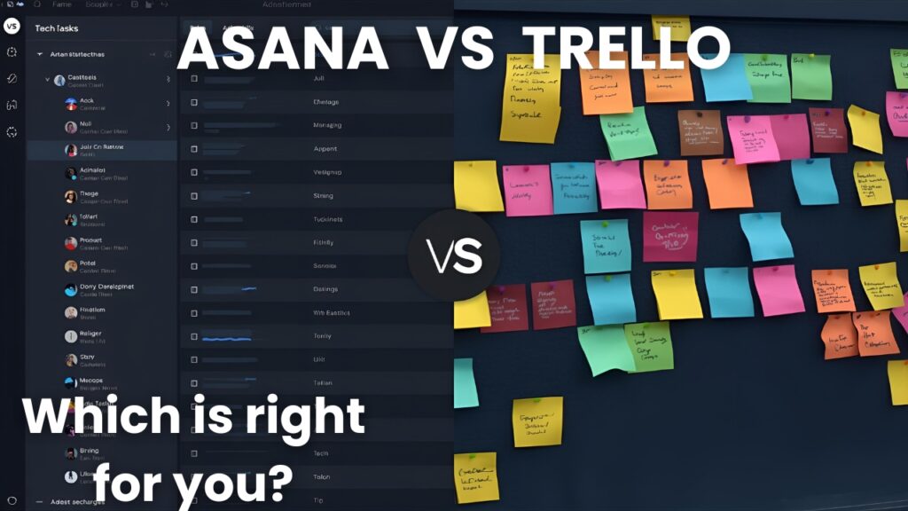 Asana vs Trello comparison for project management