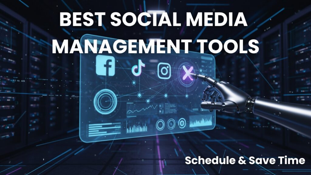 Best Social Media Management Tools dashboard