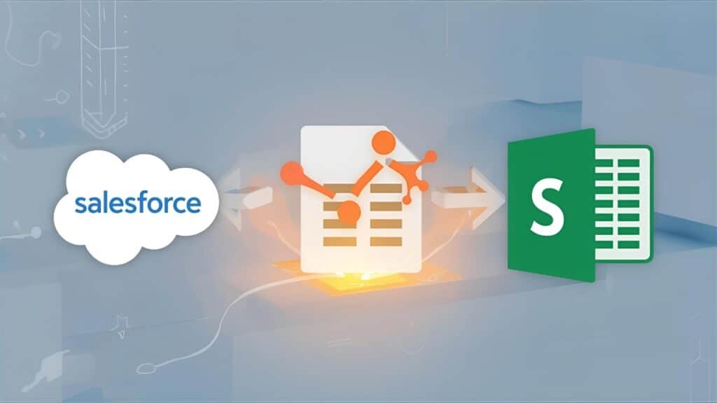 Coefficient AI tool for Google Sheets syncing data from Salesforce