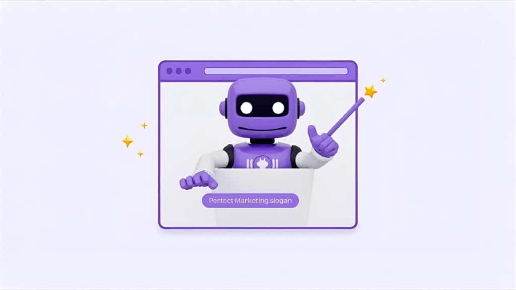Jasper AI Chrome Extension generating marketing copy