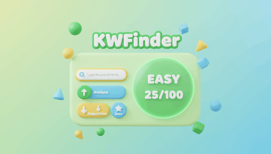 Mangools KWFinder, one of the best SEO tools for beginners