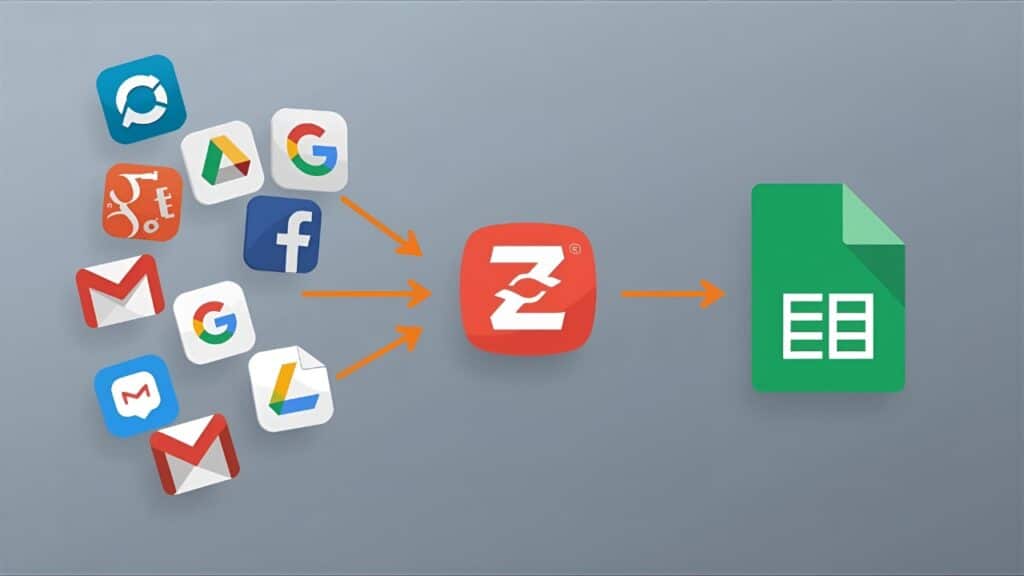 Using Zapier, an AI tool for Google Sheets, to automate data entry