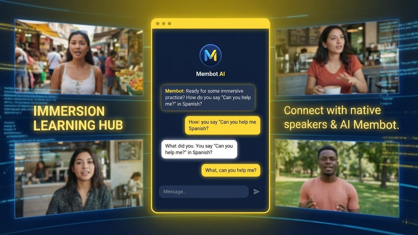 Memrise AI conversation bot helping users practice real scenarios
