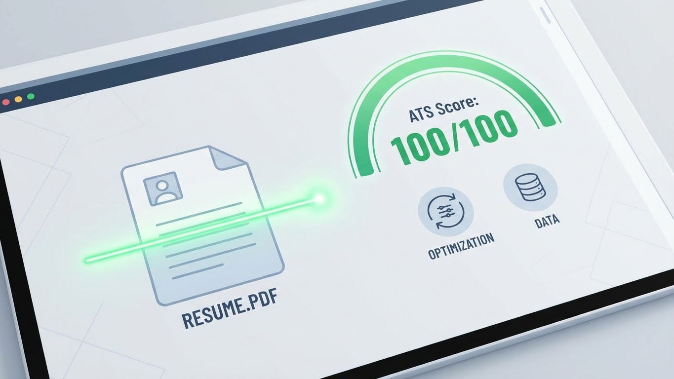 Rezi AI resume builder interface showing ATS optimization score, one of the best AI resume builders