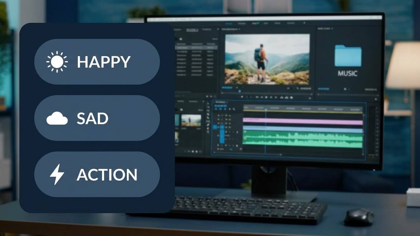Soundraw creating royalty free background music