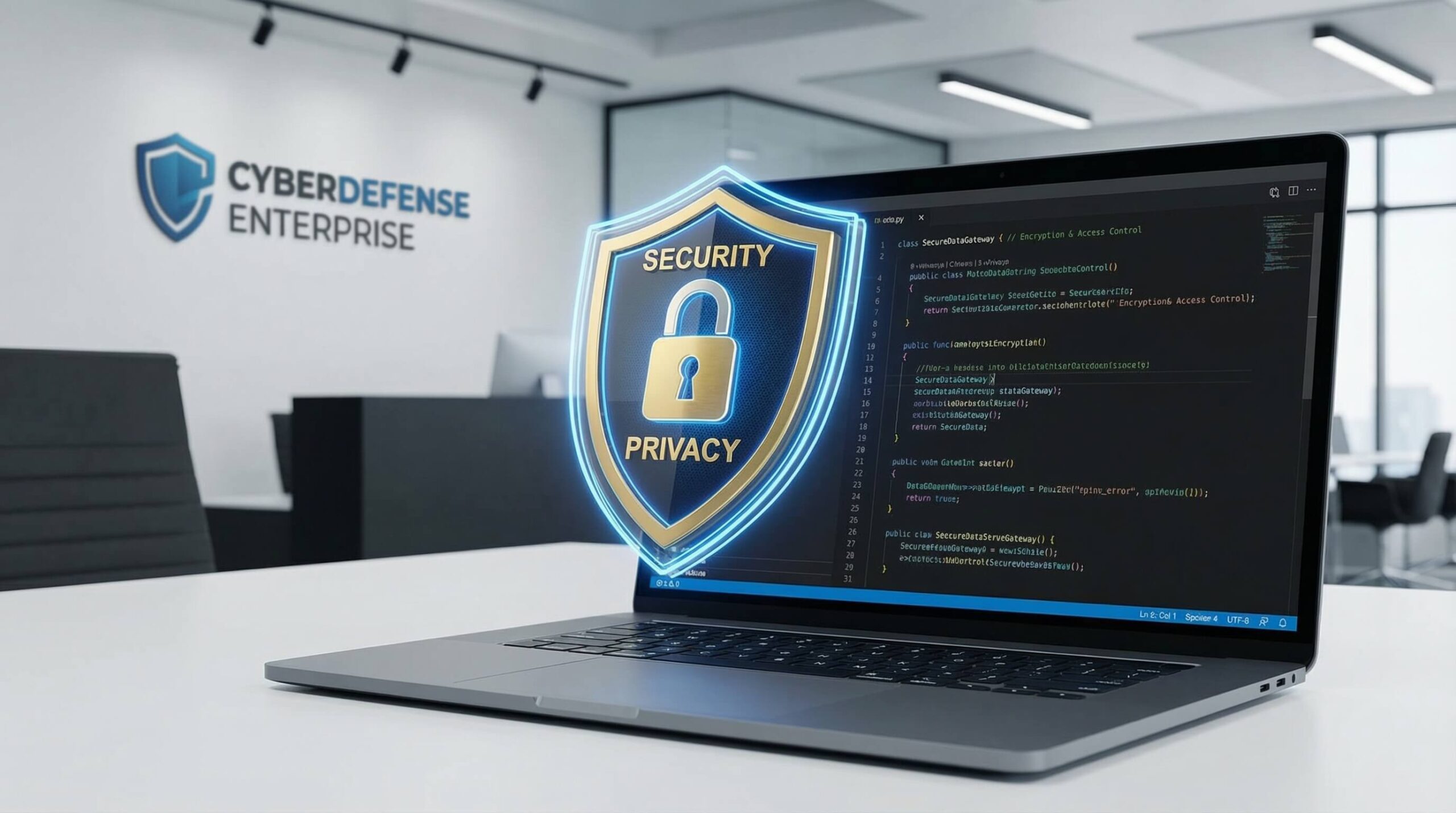 Tabnine AI showing secure private code completion