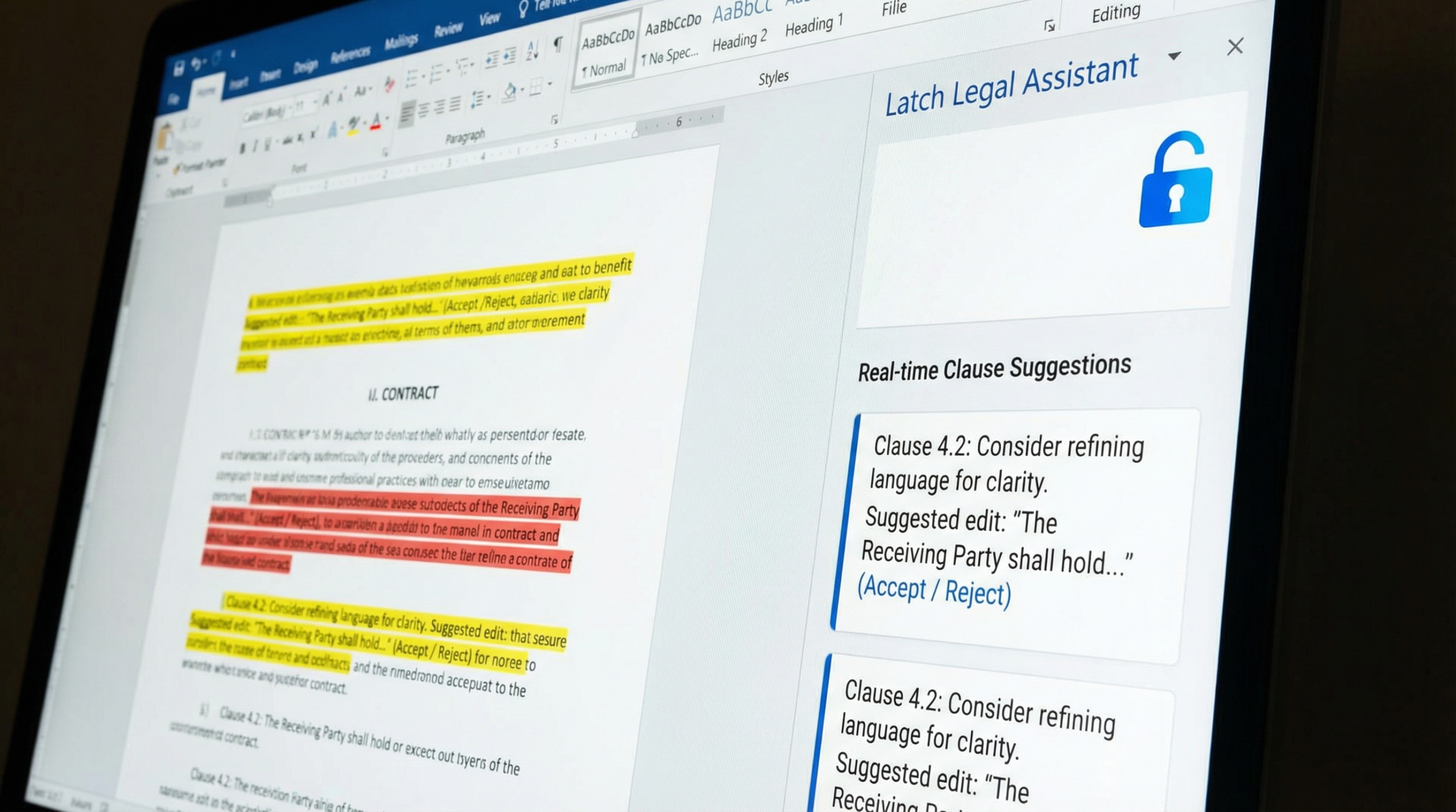 Latch Legal Assistant for Word
