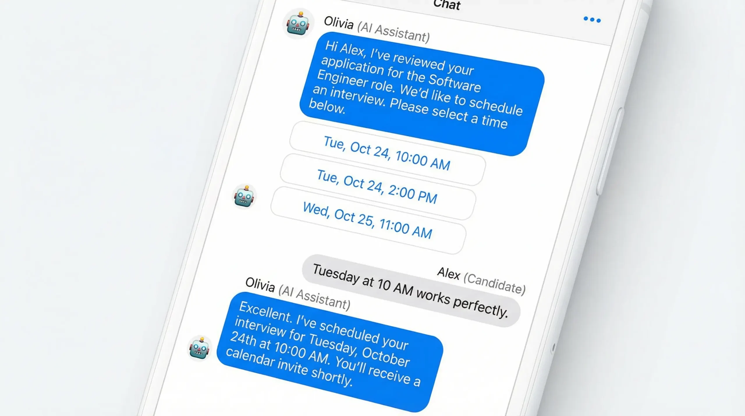 Paradox AI Assistant Olivia
