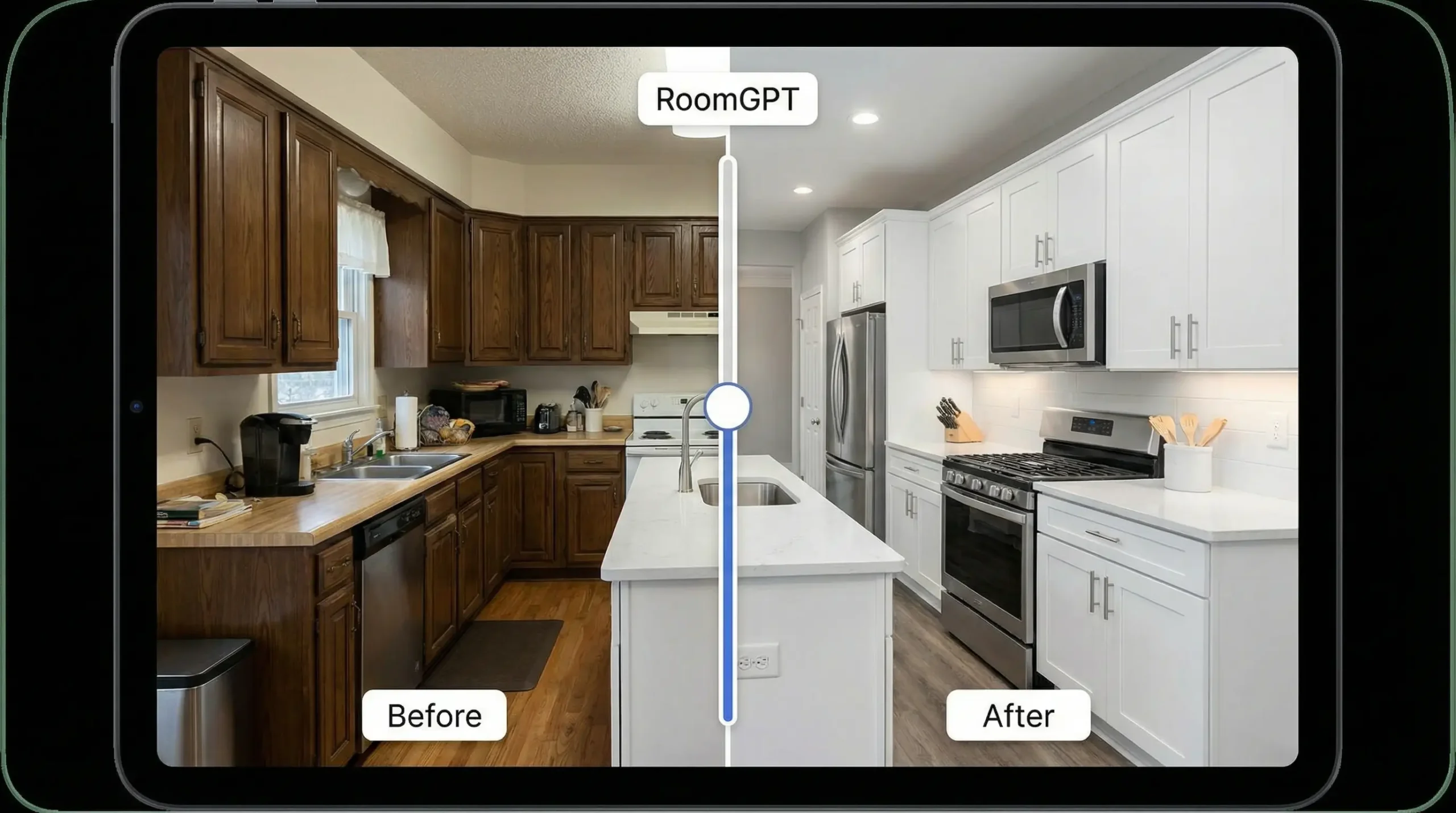 RoomGPT renovation comparison