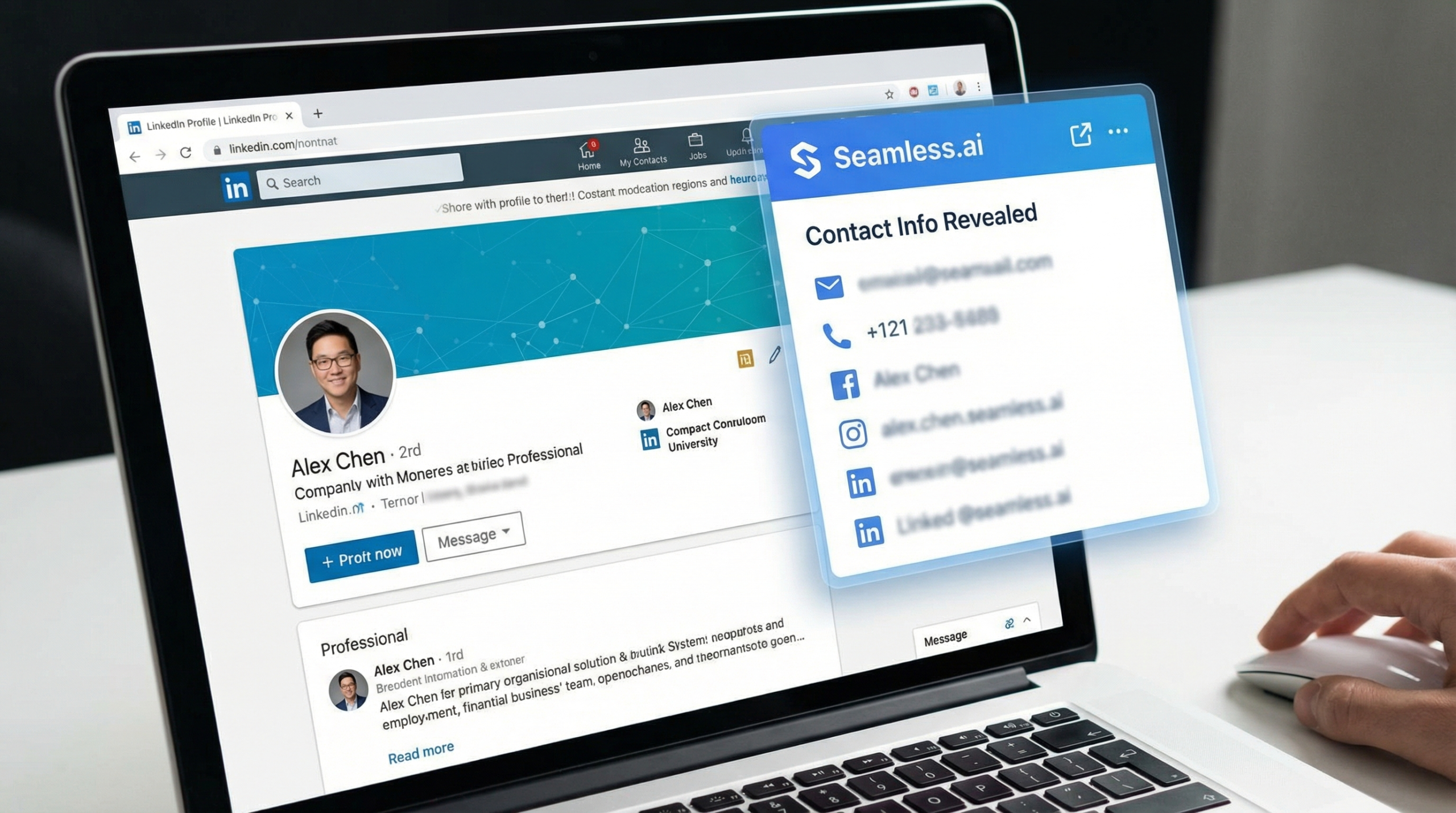 Seamless.ai Chrome Extension