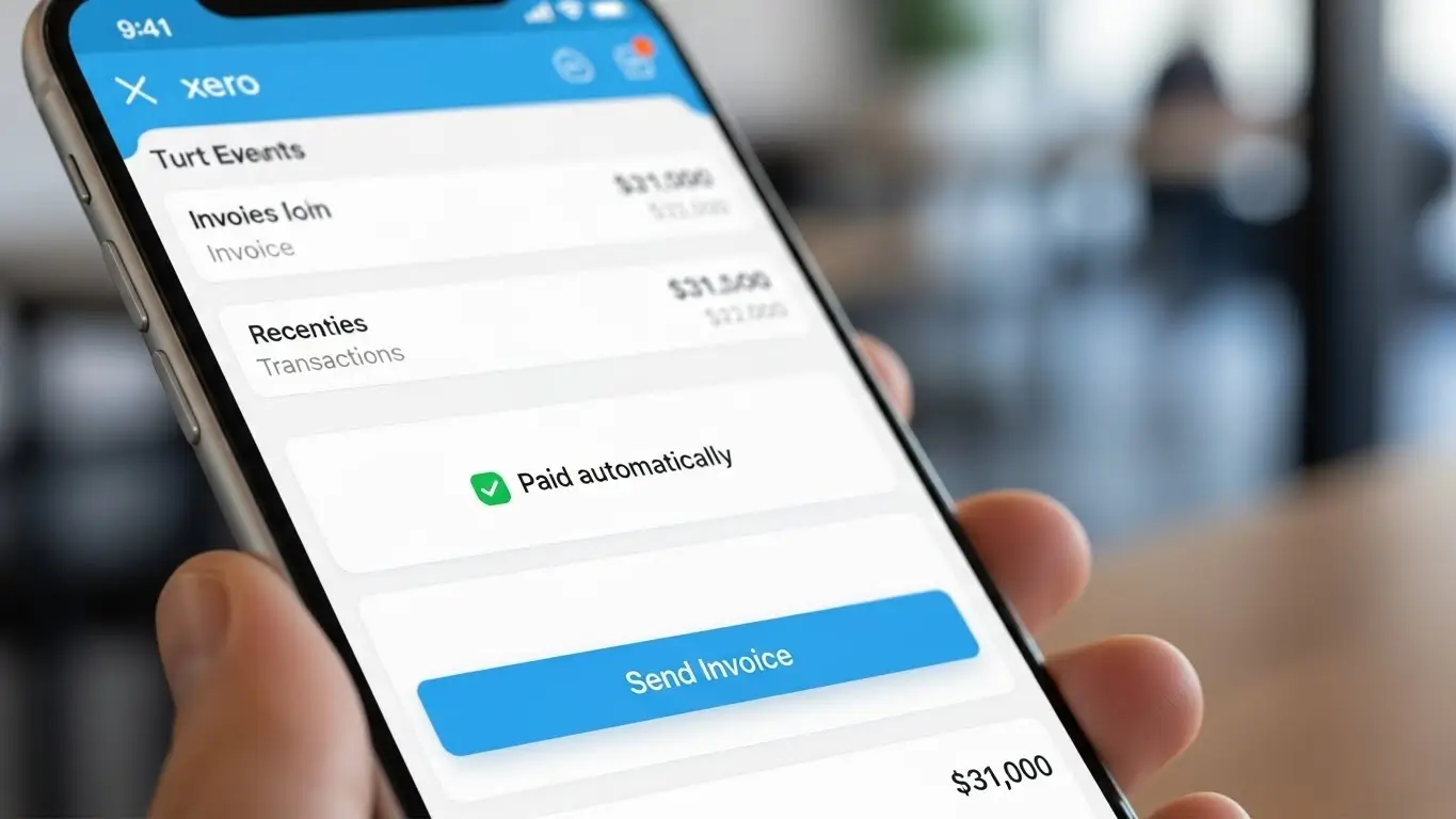 Xero automated invoicing interface
