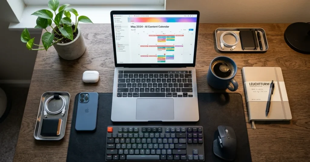 ai content calendar