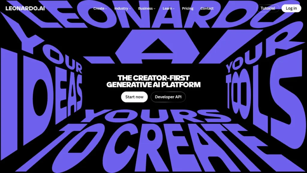 Leonardo AI image generator review for game designers