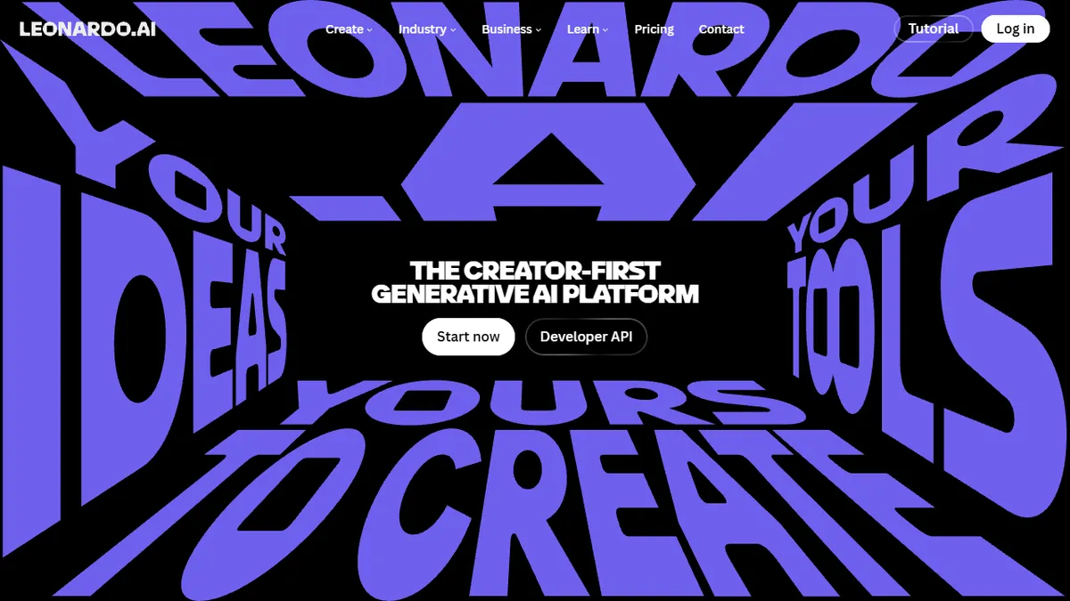 Leonardo AI image generator review for game designers