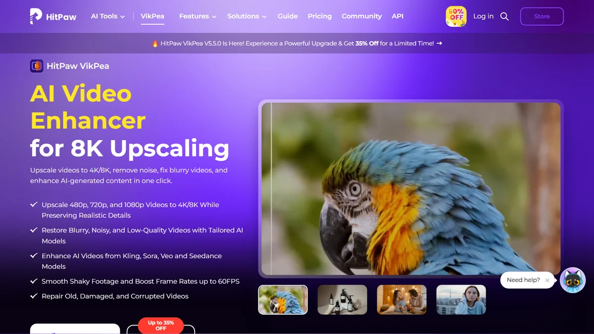 best ai video enhancer